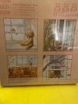 Springbok Bears Repeating Multi-puzzle Hallmark Cards 4 Mini Puzzles 7"X7" New. Fixed Price $25.00.