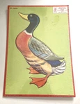 Sealed Vtg 1950'S Milton Bradley Mallard Duck Aptitude Tested Tray Puzzle Usa. Fixed Price $19.95.