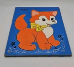 Vintage Puzzle Playskool Reddy Fox 7 Piece Wooden Mascot #165-5 Great Shape. Fixed Price $16.00.