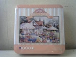 Sure-lox Country Flower Market 1000 Piece 28.75" 19.125" Puzzle. Fixed Price $24.99.