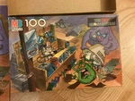 The Real Ghostbusters 100 Piece Jigsaw Puzzle #4757-1 (milton Bradley). Fixed Price $25.00.