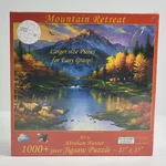 Sunsout Mountain Retreat River Landscape 1000+ Pc Jigsaw Puzzle Sealed 27 X35. Fixed Price $29.88.
