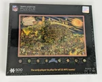 Nfl Joe Journeyman Search Puzzle - 500 Pieces Cincinnati Bengals 24X18 Nib. Fixed Price $17.95.