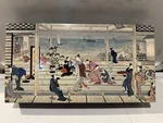 Moonlight Revelry Springbok Vintage Jigsaw Puzzle 1968 By Kitagawa UTAMAR0. Fixed Price $100.00.