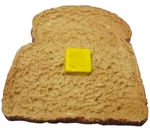 Food Vintage Constructive Playthings Large Toast W/ Butter Rubber Mint. Fixed Price $12.74.