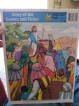 Story Of The Loaves And Fishes Frame Tray Puzzle 1995 Golden Books. Fixed Price $9.99.
