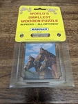 World Smallest Wooden Puzzle Horses Karnan 99 Pieces Miniature 51137. Fixed Price $14.99.