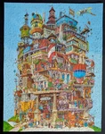 Springbok Verticalville 500+ Pc Jigsaw Puzzle PZL4085 Complete. Fixed Price $39.95.