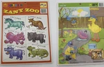 Golden Books Zany Zoo Kid Sesame Street Spring Frame-tray Puzzle Set Of 2 Grover. Fixed Price $22.00.