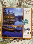 Crescent Moon Bay Puzzle 300 Pieces Art By Darrell Bush Buffalo Preowned. Fixed Price $9.34.