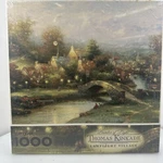 Thomas Kinkade Lamplight Village Jigsaw Puzzle 1000 Pieces Springbok Nos. Fixed Price $28.50.