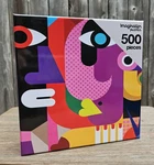 Imagination Puzzles 500 Piece 31" X 15" Modern Art Design- Each Is Unique. Fixed Price $15.00.