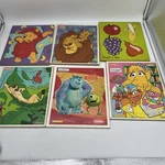 Wooden Puzzles Vintage Playschool (6). Fixed Price $35.00.