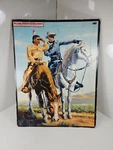 Vintage Lone Ranger Tonto Horse Whitman Tray Frame Inlay Puzzle 1954 Western Gc. Fixed Price $11.89.