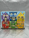 Melissa & Doug Wooden Latches Board Open To Find The Animals #3785 Ages 3+. Fixed Price $20.99.