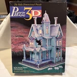 Puzz 3D Victorian House 700 Pc Milton Bradley 1994 Complete. Fixed Price $18.00.