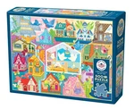 Cobble Hill Jigsaw Puzzle; Rainbow Birdies; Art By Allegra Vernon; 500 Pcs. Fixed Price $17.95.
