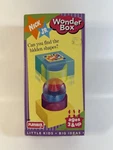 Vintage Nick Jr Wonder Box Playskool Shape Sorting Toy Sealed Nos. Fixed Price $19.00.