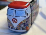 New Vw Bus Collectible Tin Wave Hopper Surf Puzzle 550 Pieces Jigsaw. Fixed Price $14.99.