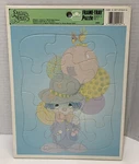 Vintage 1989 Precious Moments Frame Tray Puzzle Golden Balloons. Fixed Price $11.87.