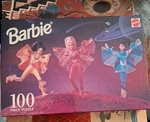 Vintage 1995 Mattel Barbie Flying Hero 100 Piece Jigsaw Puzzle Sealed Complete. Fixed Price $15.00.