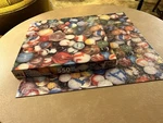 Warren The Puzzle Collection Marbles No. 9701 Complete 550+ Pieces. Fixed Price $7.67.