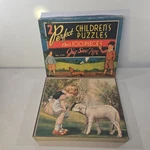 Vintage 40S Perfect Childrens Puzzles Jig Saw No. 210. Fixed Price $10.00.