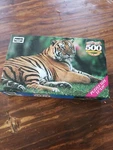 Brand New Sealed Rose Art 500 Piece Jigsaw Puzzle Tiger Design. Fixed Price $13.98.