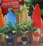 500 Pieces Jigsaw Surfboards Fence Maui Hi 20 12 Puzzlebug Deluxe. Fixed Price $9.98.