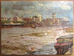 Vintage Special Cut Wooden Jigsaw Puzzle Fao Schwarz 200+ Pieces "thameside". Fixed Price $39.00.