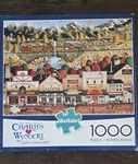 Charles Wysocki Sleepy Town West Puzzle Missing Piece Buffalo 91400. Fixed Price $7.00.