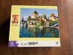 Milton Bradley Big Ben 1000 Pc Puzzle Oberhofen Castle Switzerland New!. Fixed Price $8.99.