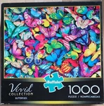 Buffalo Games Vivid Collection 1000 Pc Jigsaw Puzzle "butterflies" W/ Poster. Fixed Price $6.49.