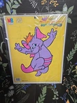 Vintage 1985 Disney Wuzzles Heffalump Tray Puzzle 25 Piece Milton Bradley Kids. Fixed Price $12.50.