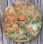 Springbok Grist Mills Finished & Custom Framed 20 " Vintage 1972 Jigsaw Puzzle. Fixed Price $43.96.