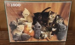 Vintage Sealed Jumbo Kittens Puzzle Holland 1500 Pieces (23.5"X 35.5") Cats. Fixed Price $23.99.