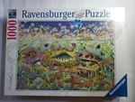 New Ravensburger Underwater Kingdom Dusk 1000 Piece Puzzle Fish Sea 27" X 20". Fixed Price $57.96.