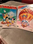 Disney Mickey's Stuff For Kids Tray Puzzles Hot Air Balloon Rollerblade Vintage. Fixed Price $17.00.
