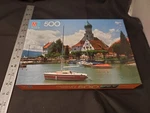 Sealed Vintage 1978 Milton Bradely Croxley Series 4611-5 Germany Puzzle 500. Fixed Price $15.50.
