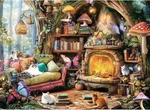 500 Piece Jigsaw Puzzle For Adults Clearance, Spring Fantasy Cats Mushrooms J.... Fixed Price $6.75.