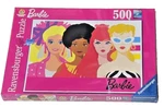 Nib! Barbie 60TH Anniversary 500 Piece Ravensburger Premium Puzzle 2018 Germany. Fixed Price $19.88.