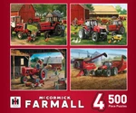 Masterpieces 4-PACK Farmall 500 Jigsaw Puzzles. Fixed Price $24.99.