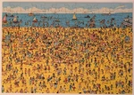 Vintage Great American Puzzle Company Where's Waldo? On The Beach 100PC Children. Fixed Price $7.48.