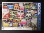 Eurographics 1000 Pc - Volkswagen Type 2 Minibus Vw Funky Jam Jigsaw Puzzle New. Fixed Price $20.00.