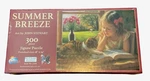 Sunsout Jigsaw Puzzle Summer Breeze Girl Cat 300 Piece #77201 New Sealed. Fixed Price $15.26.