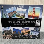 Professor Puzzle American Landmarks 7-IN-1 Jigsaw Set 4500 Pcs Sealed. Fixed Price $26.00.