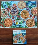 Ravensburger Jigsaw Puzzle 500 Food Porn 824151 Vintage Complete. Fixed Price $49.95.