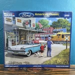 Ford American Classic 1000 Piece Car Puzzle W/ Bonus Poster #1352 - New Sealed. Fixed Price $20.49.