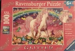 New Glitter Unicorn Puzzle Ravensburger 100 Xxl "horse Dream" For 6YRS+ Sealed. Fixed Price $14.98.