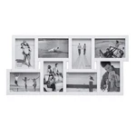 Malden International Designs Puzzle Collage Picture Frame, 8 Opening, White. Fixed Price $37.99.